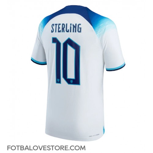 Anglie Raheem Sterling #10 Domácí Dres MS 2022 Krátkým Rukávem